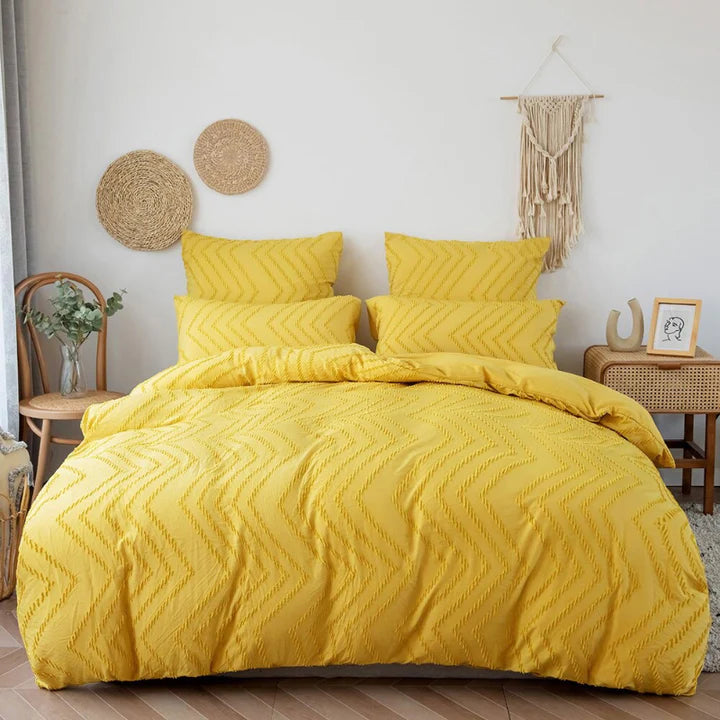 Chevron Jacquard Bedding Set